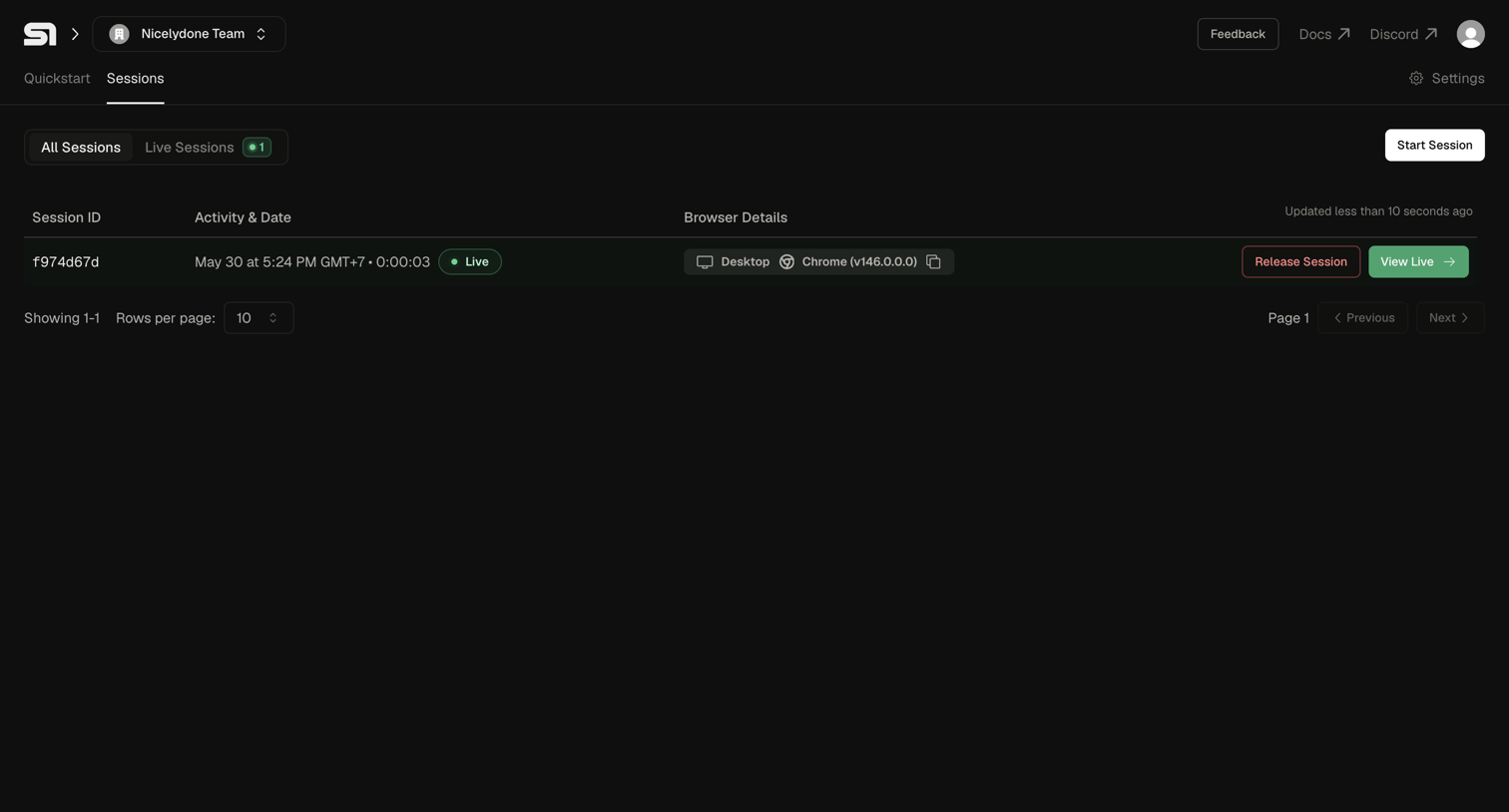 Steel - Steel | Open-source Headless Browser API screen