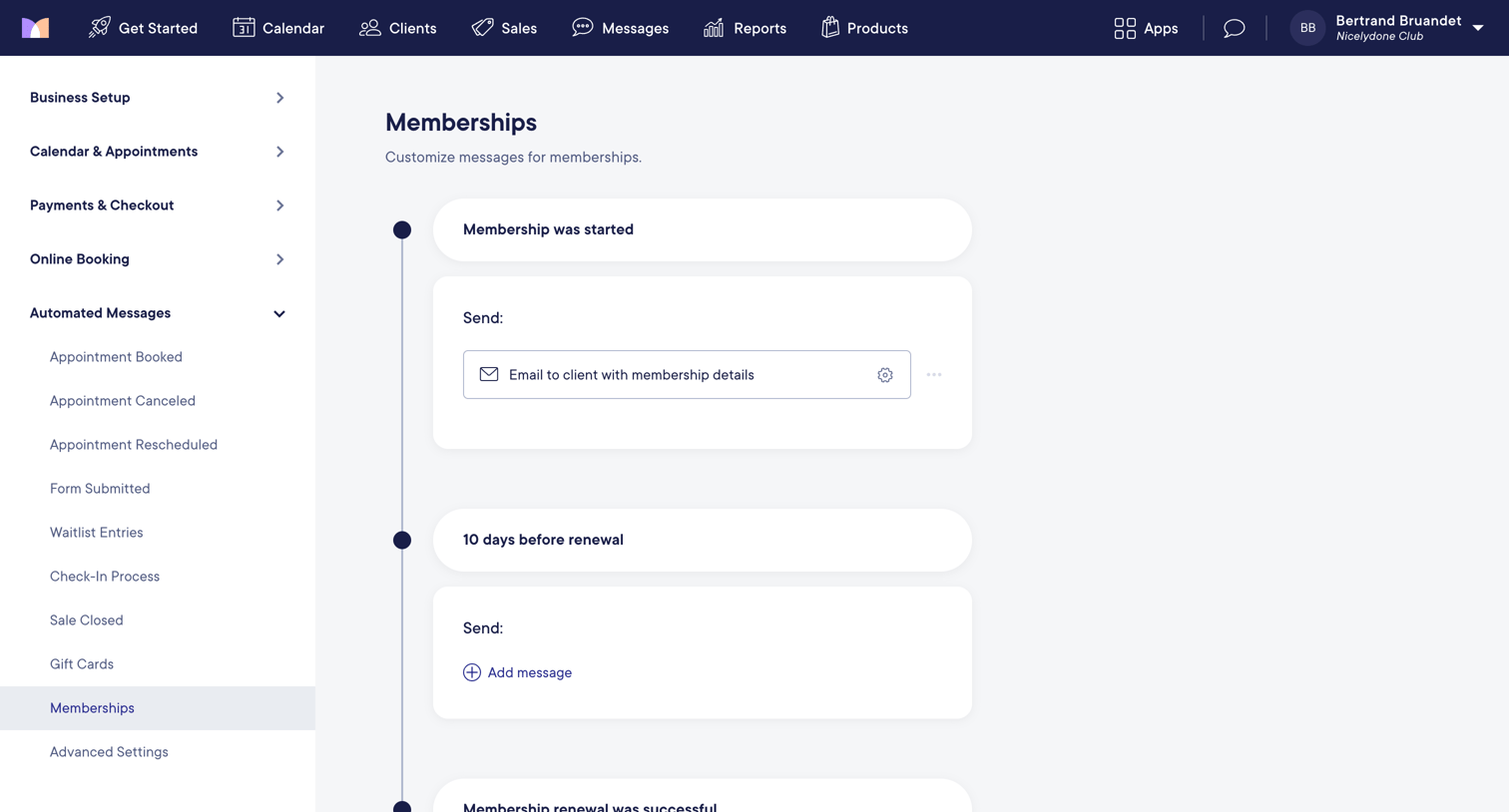 Mangomint - Mangomint App screen
