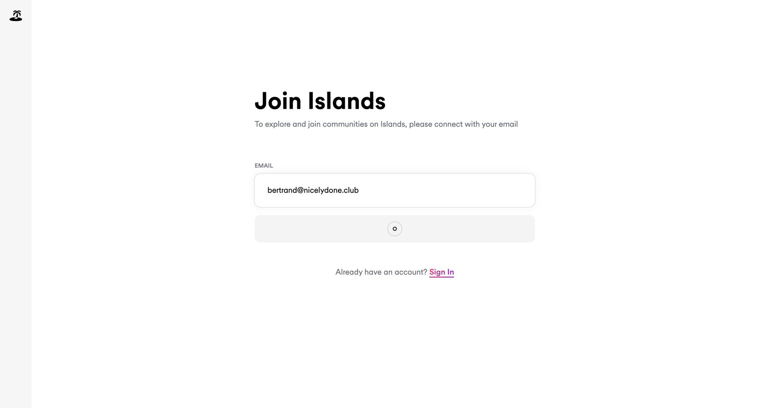 Islands - Islands – Explore Together screen