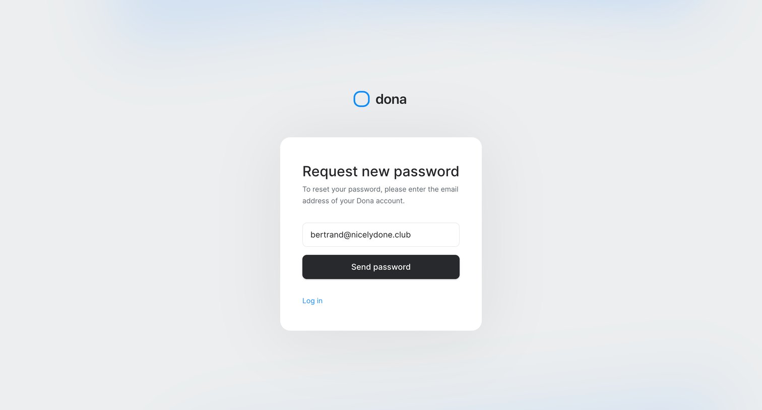 Dona screen