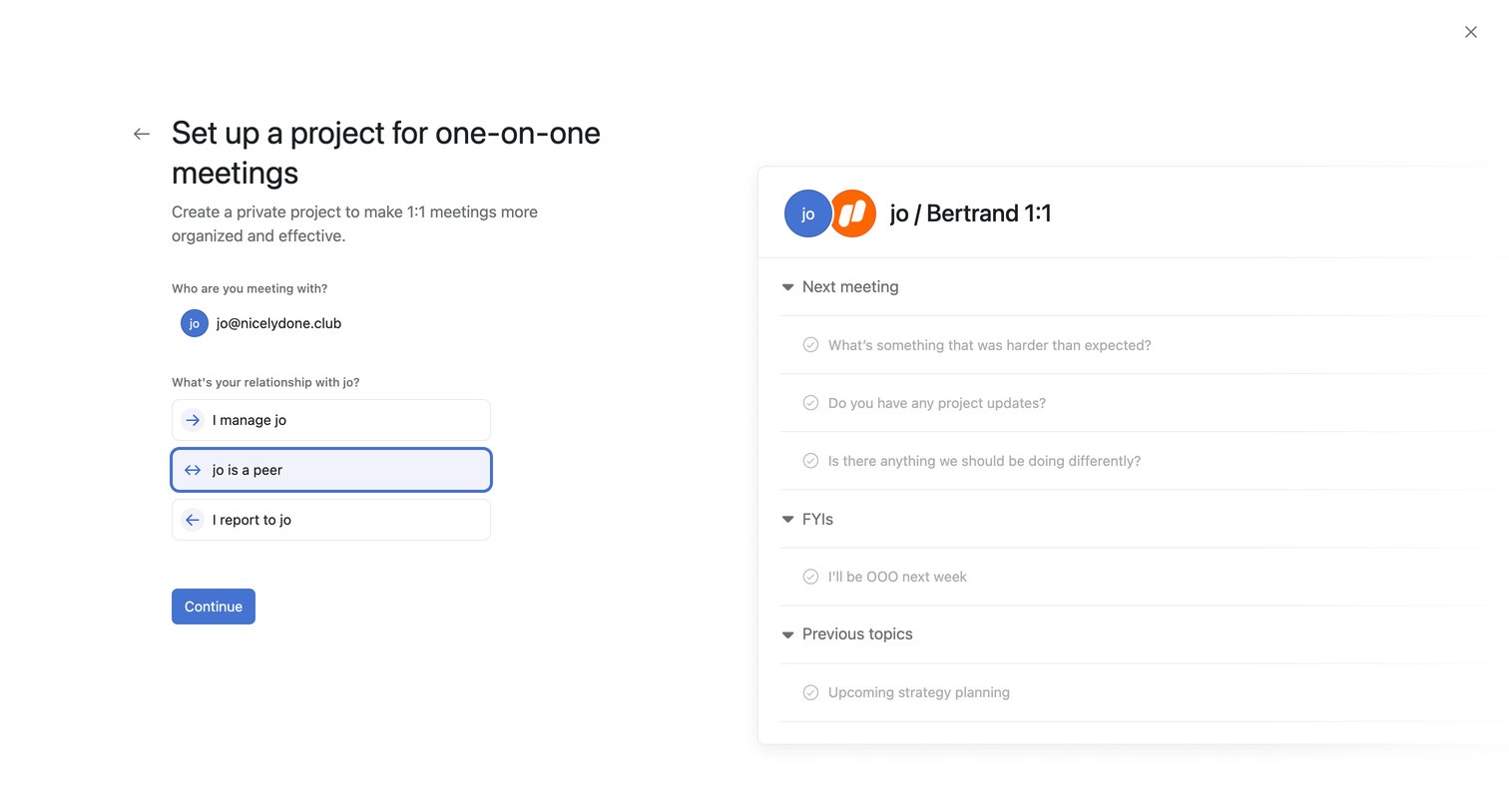 Asana - ● New 11 project - Asana screen