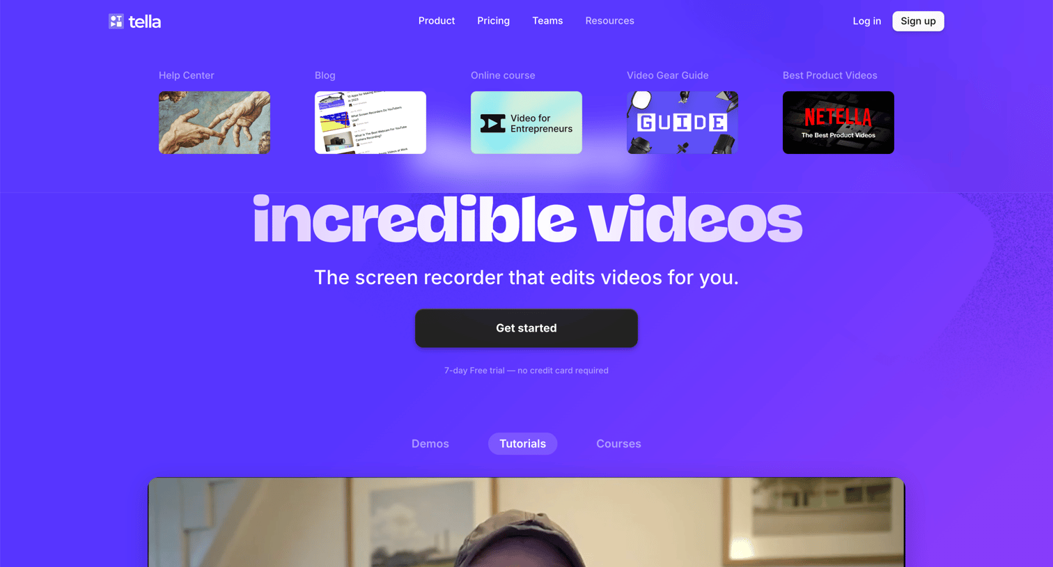 Tella - Tella — Online Screen Recorder for Mac | Windows screen