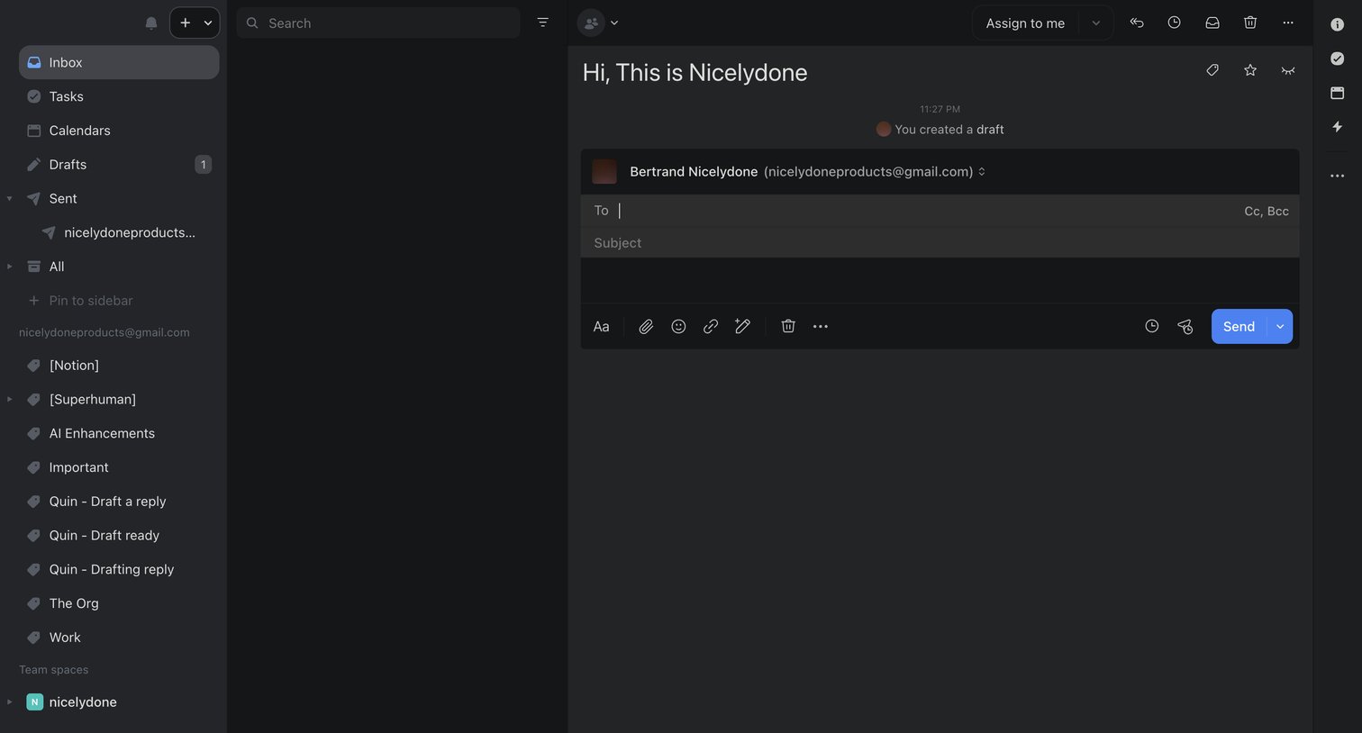 Missive - (10) No subject - Inbox screen