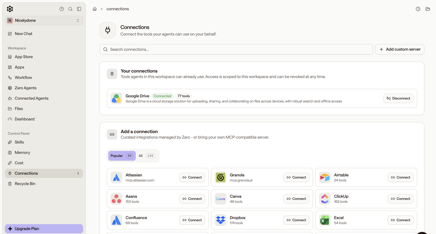 Zaro - Zaro - The Context Layer for Enterprise AI screen