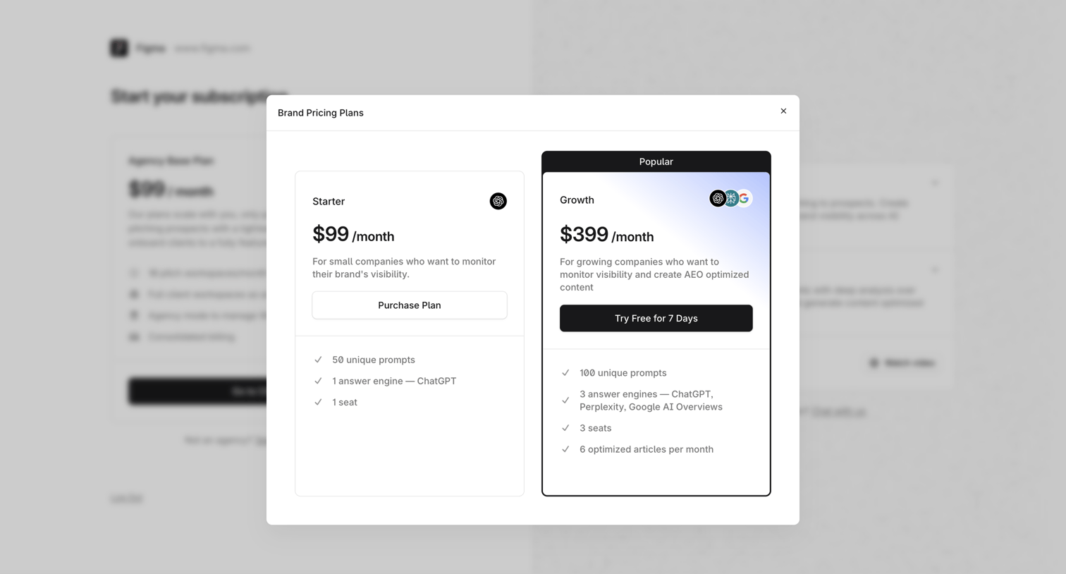Tryprofound - Profound | Answer Engine Optimization screen