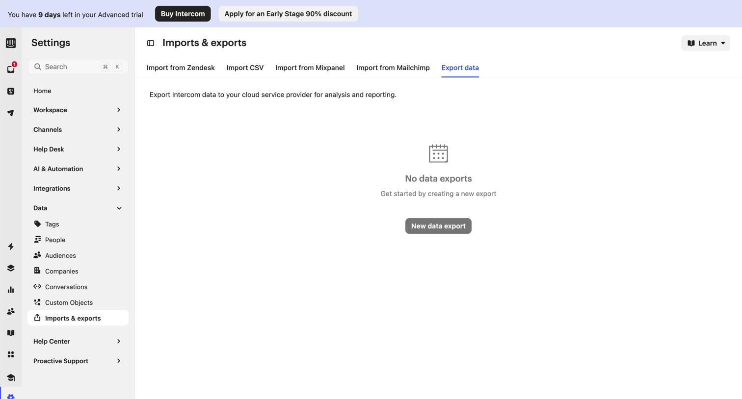 Imports | exports  Nicelydone  Intercom from Intercom