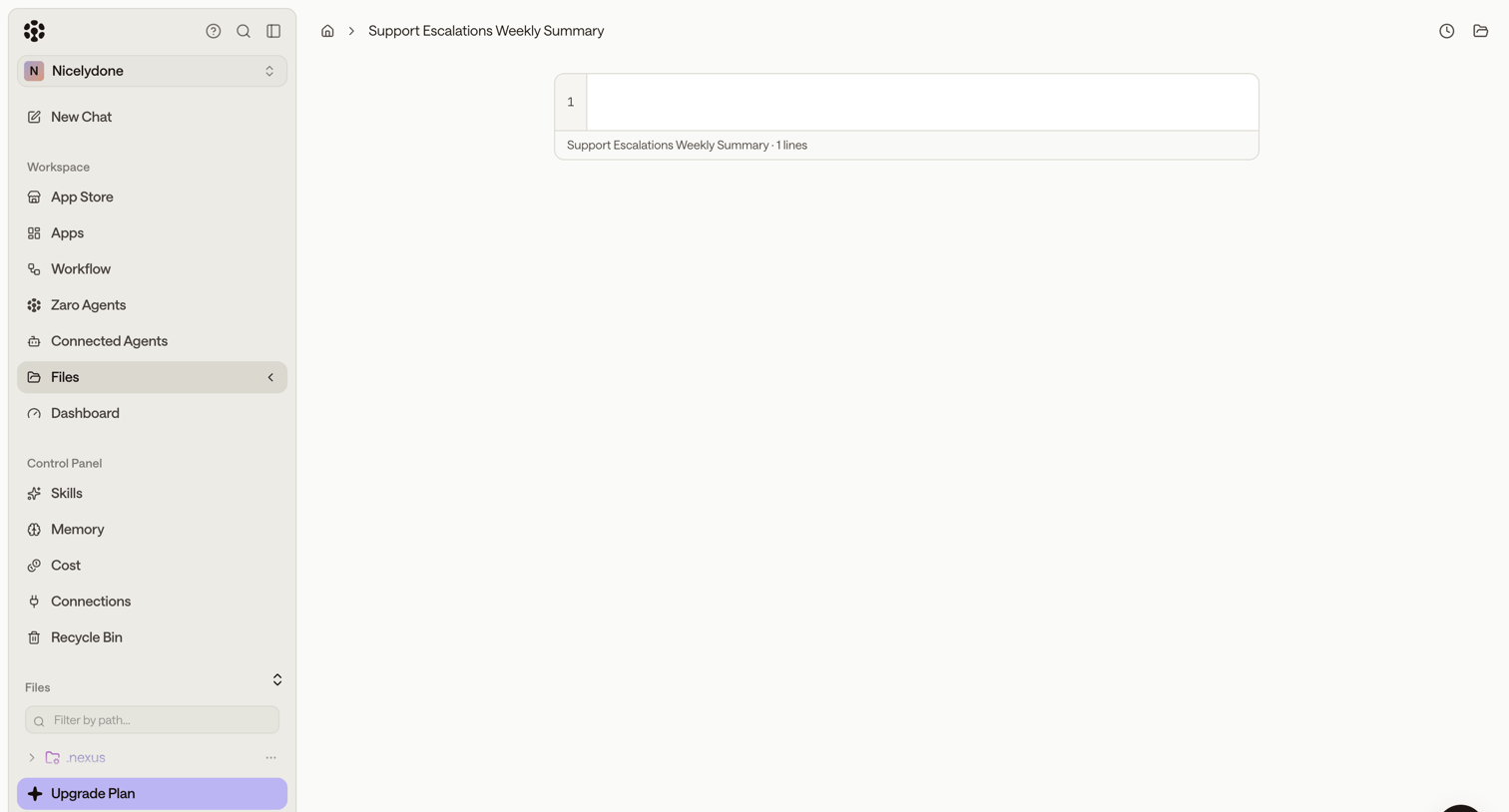 Zaro - Zaro - The Context Layer for Enterprise AI screen