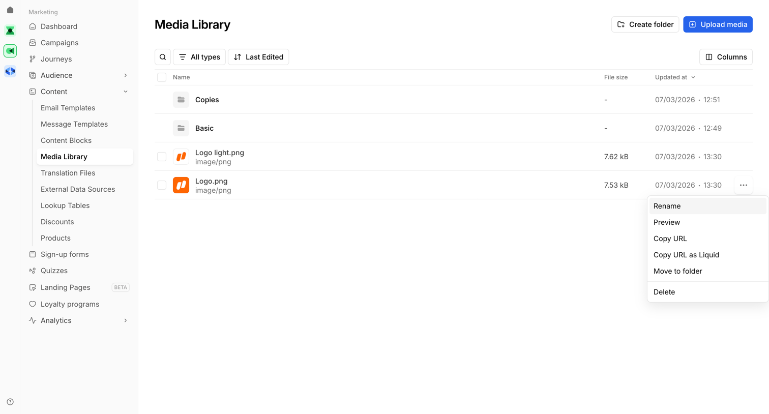 Bird - Media Library | Bird screen