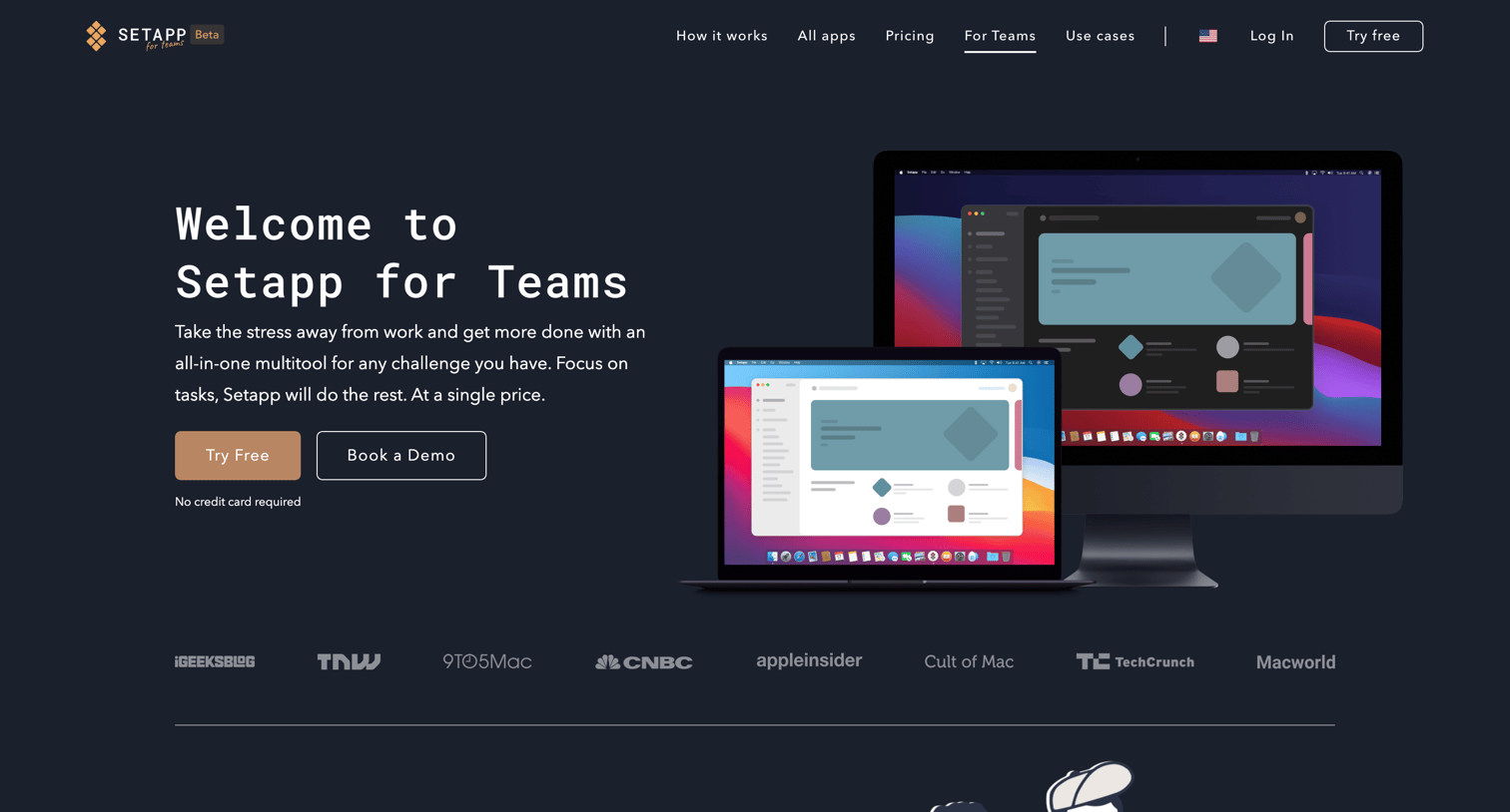 Setapp - Setapp for Teams screen