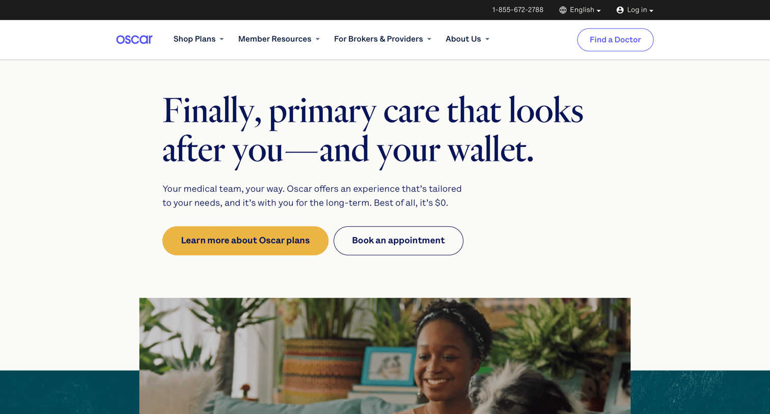 Oscar - Oscar Virtual Primary Care screen