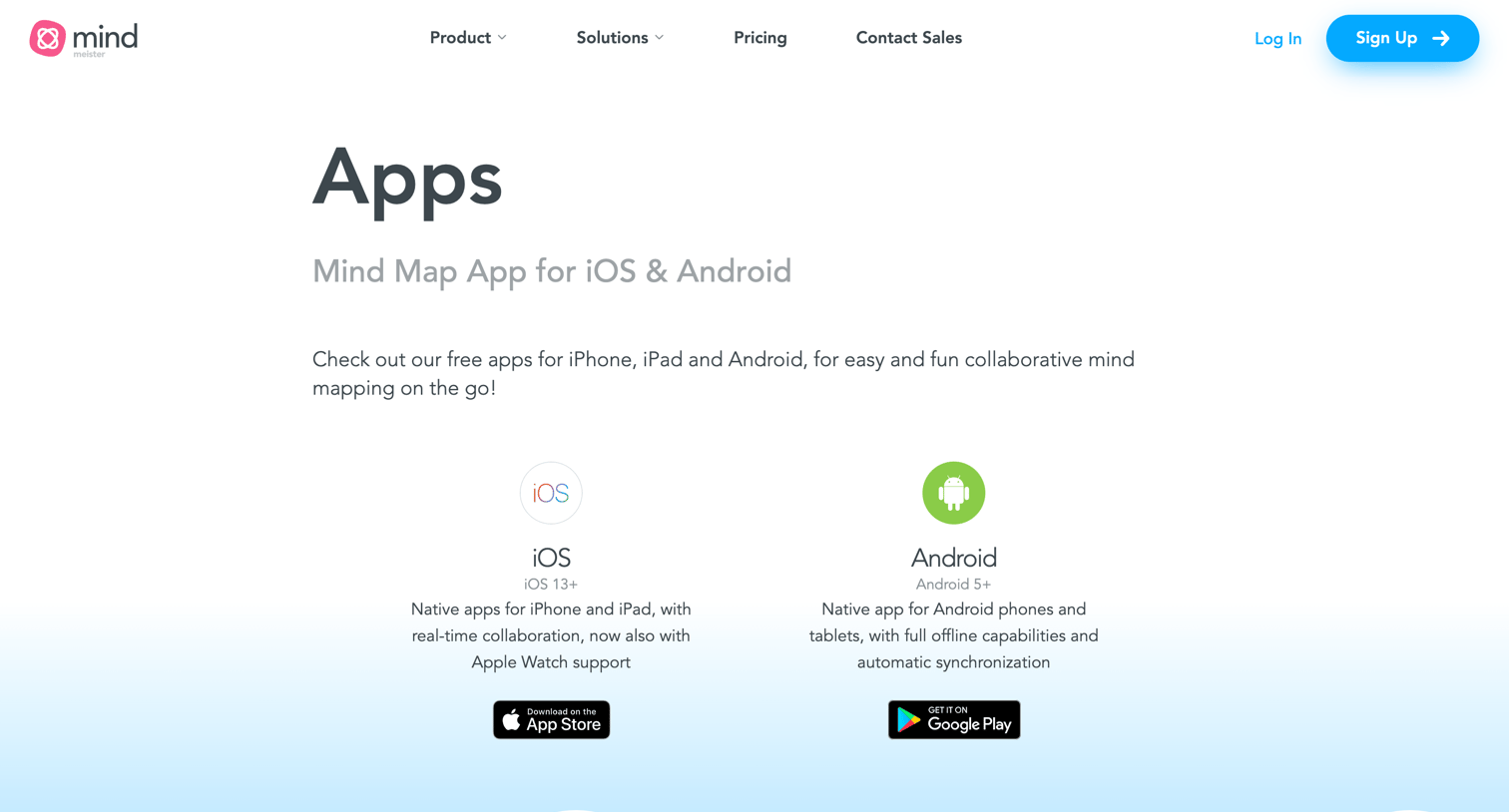 MindMeister - Mind Map App - Download for iOS | Android  MindMeister screen