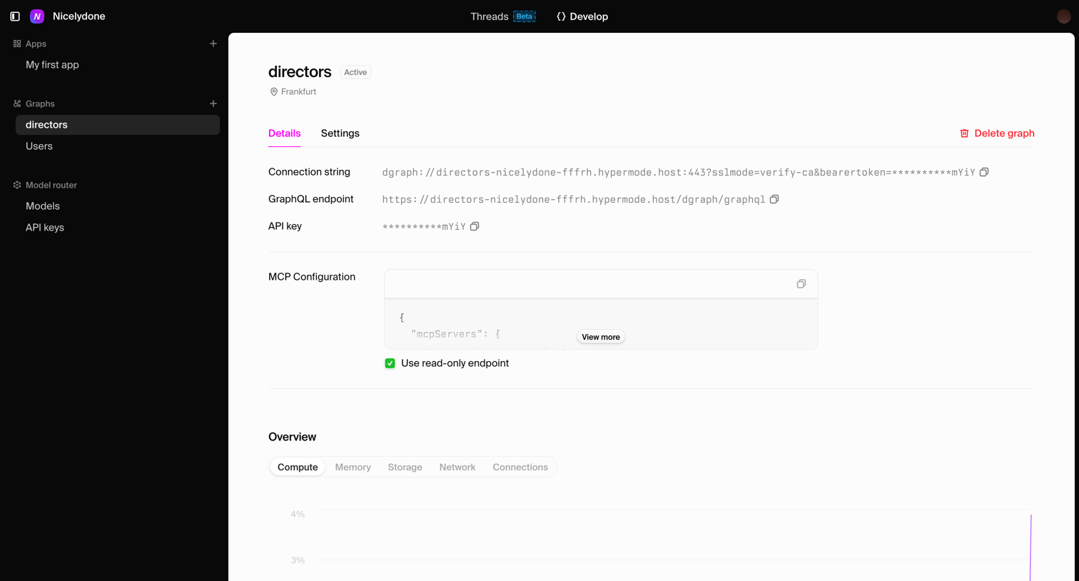 Hypermode - Hypermode – The AI development platform screen
