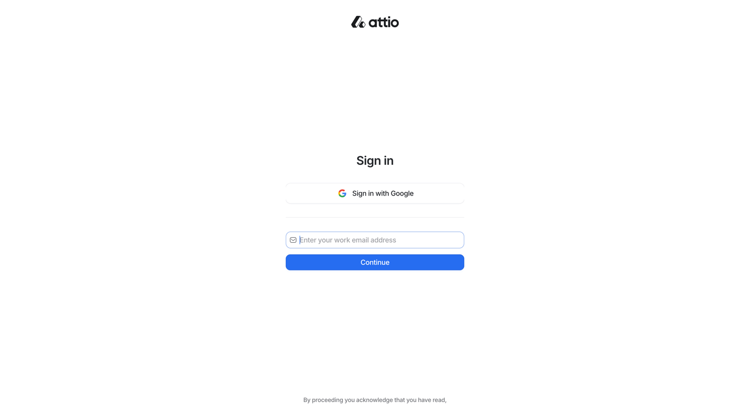Attio screen