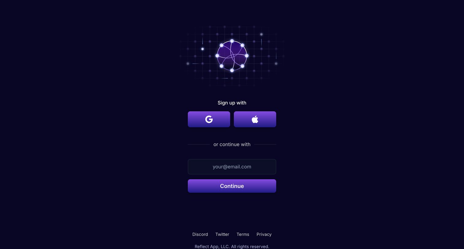 Reflect screen