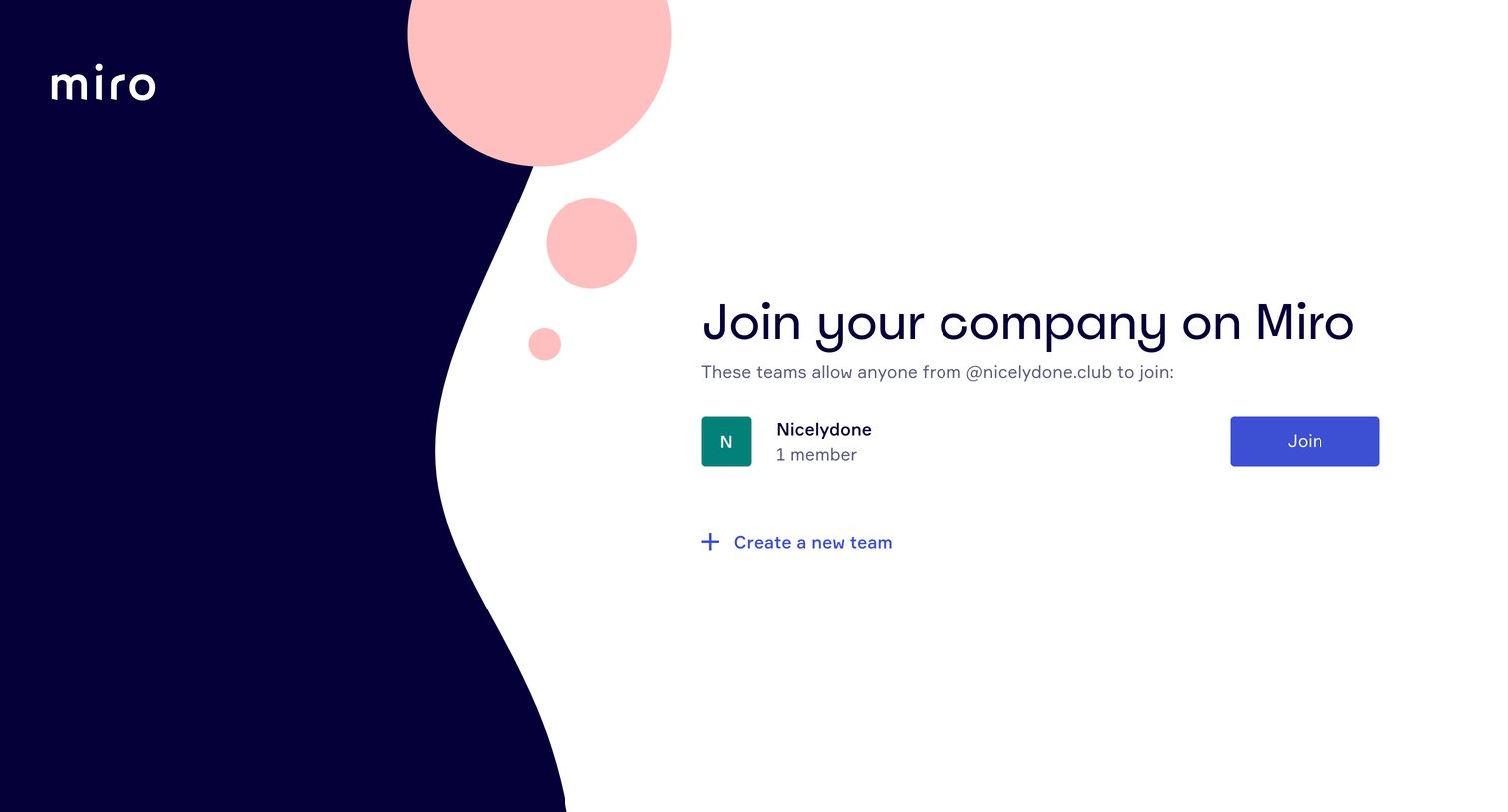 Miro - Miro | Online Whiteboard for Visual Collaboration screen