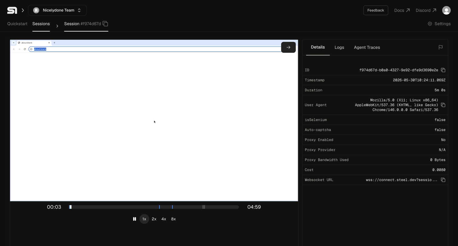 Steel - Steel | Open-source Headless Browser API screen