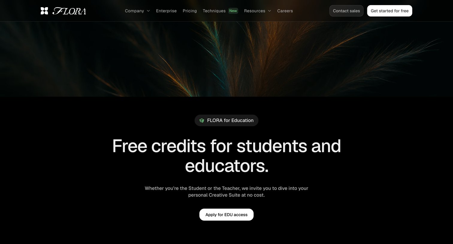 Flora - FLORA — Your Creative Environment screen