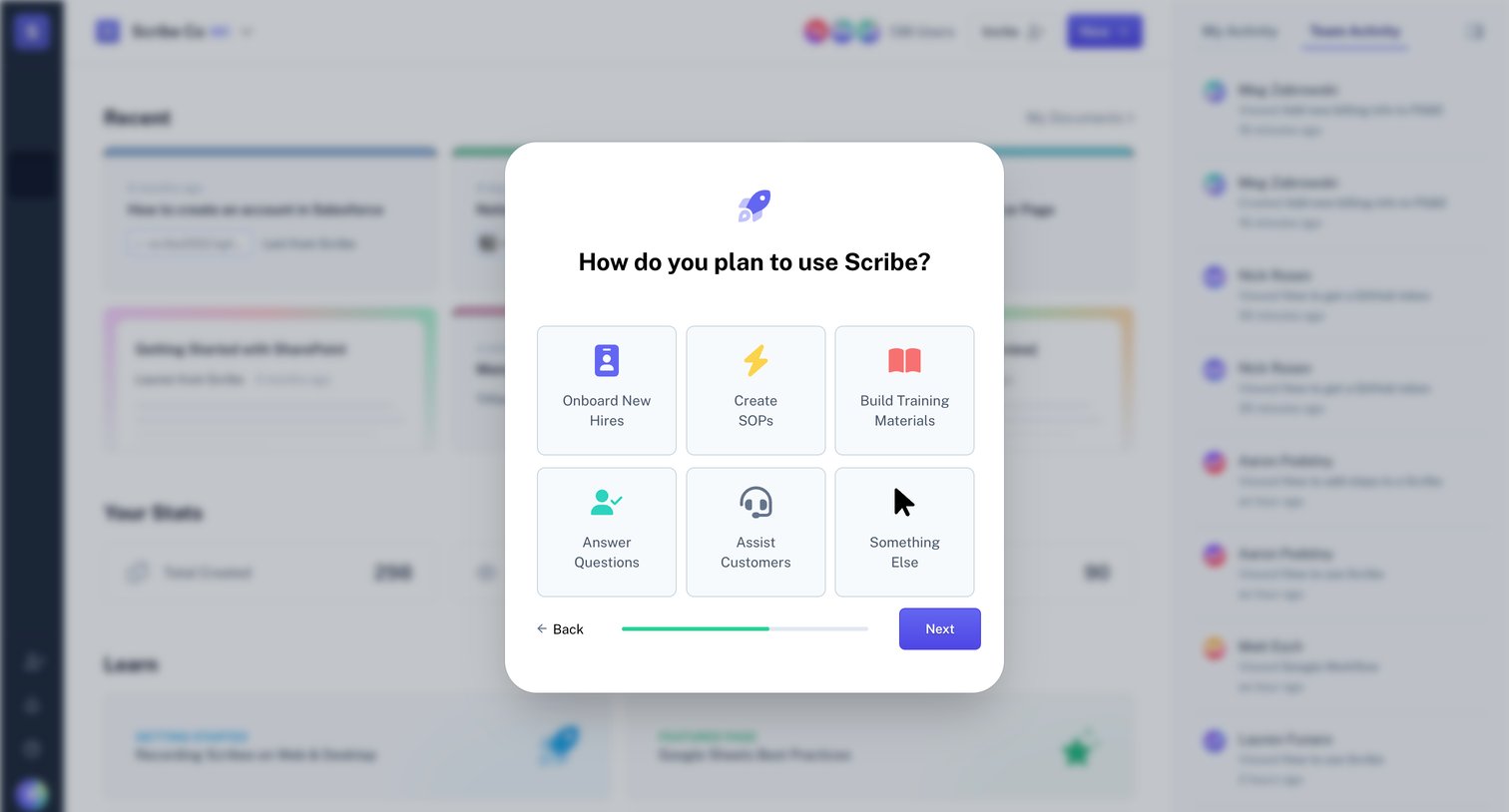 Scribe - Scribe | Signup screen