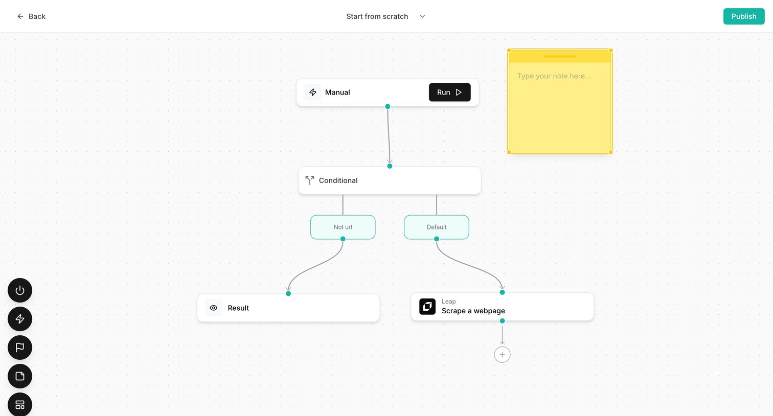 Leap - Leap AI | Automate any workflow with AI screen