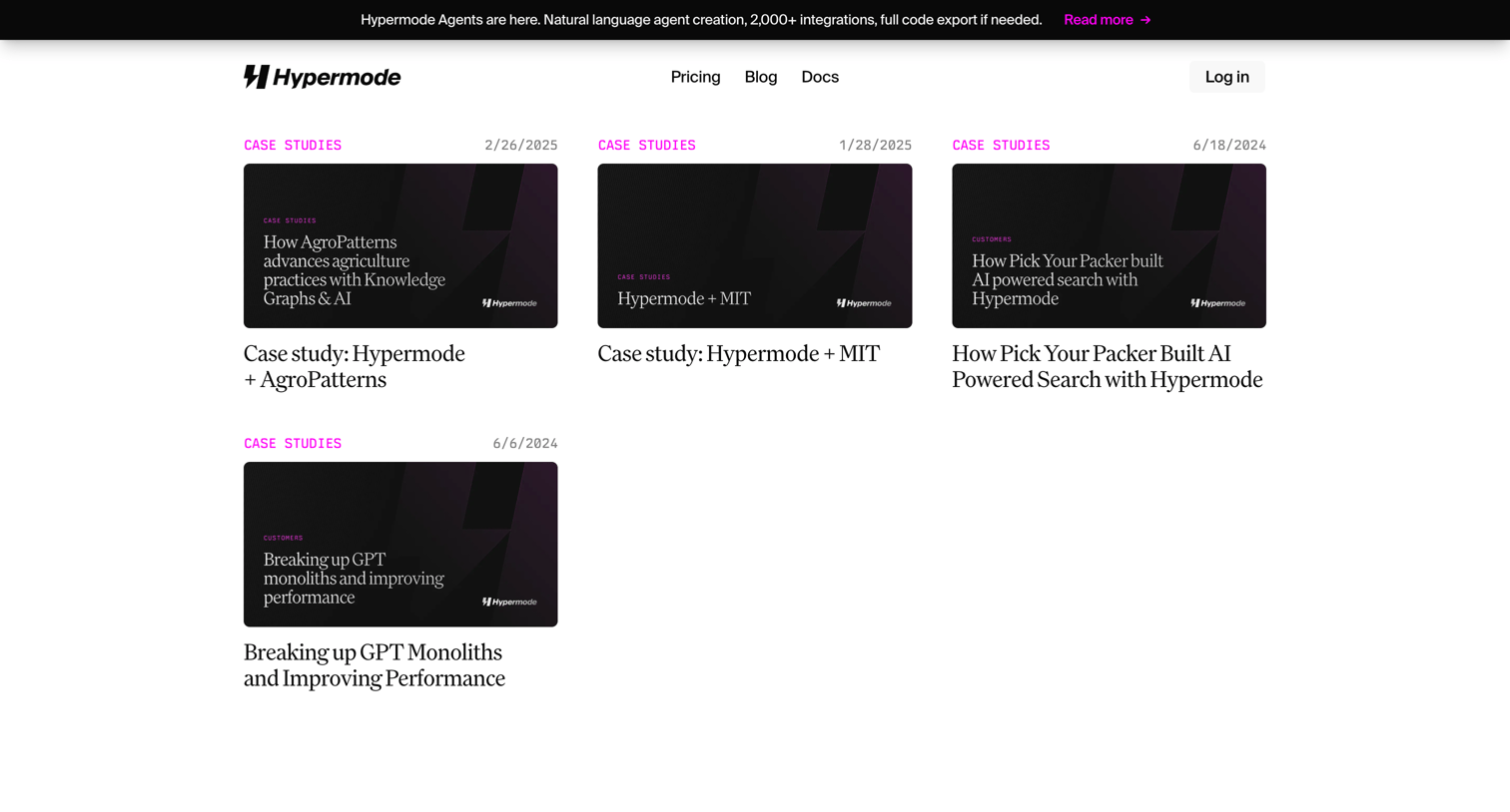 Hypermode - Hypermode – The AI development platform screen