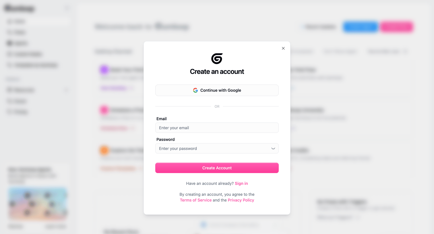 Gumloop - Gumloop | Hub screen