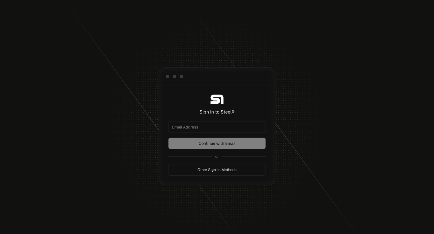 Steel - Steel | Open-source Headless Browser API screen