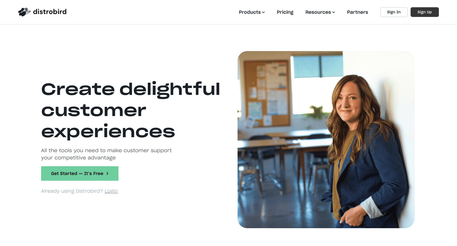 Distrobird - Free Shared Inbox for Customer Support Teams screen