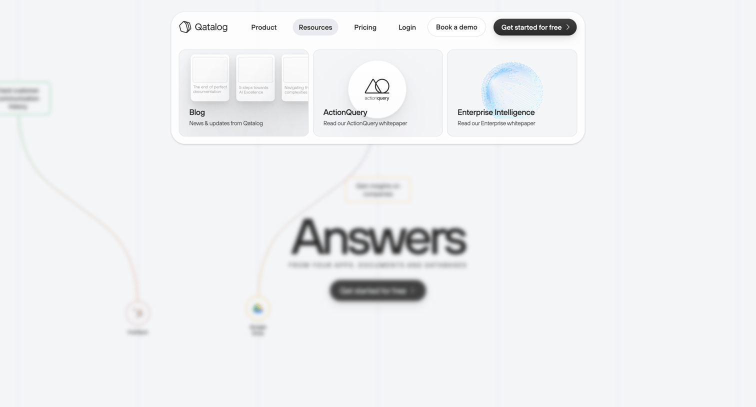 Qatalog - Best AI Assistant for Work | Qatalog screen