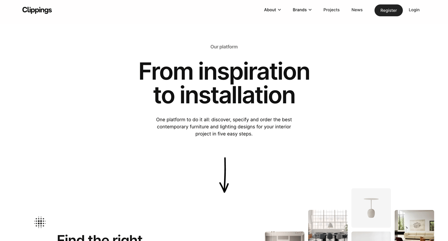 Clippings - Clippings – The platform explained in five steps screen
