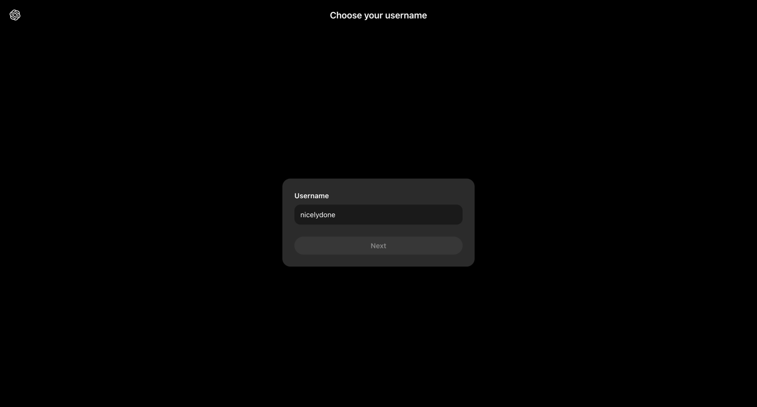 Sora screen