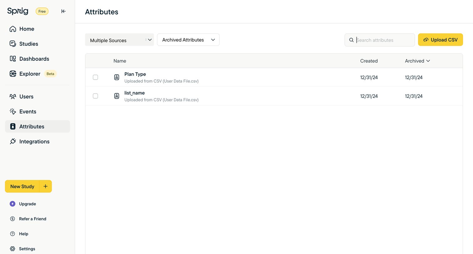 Sprig - Sprig | User Insights Platform for Teams Building Better Product E screen