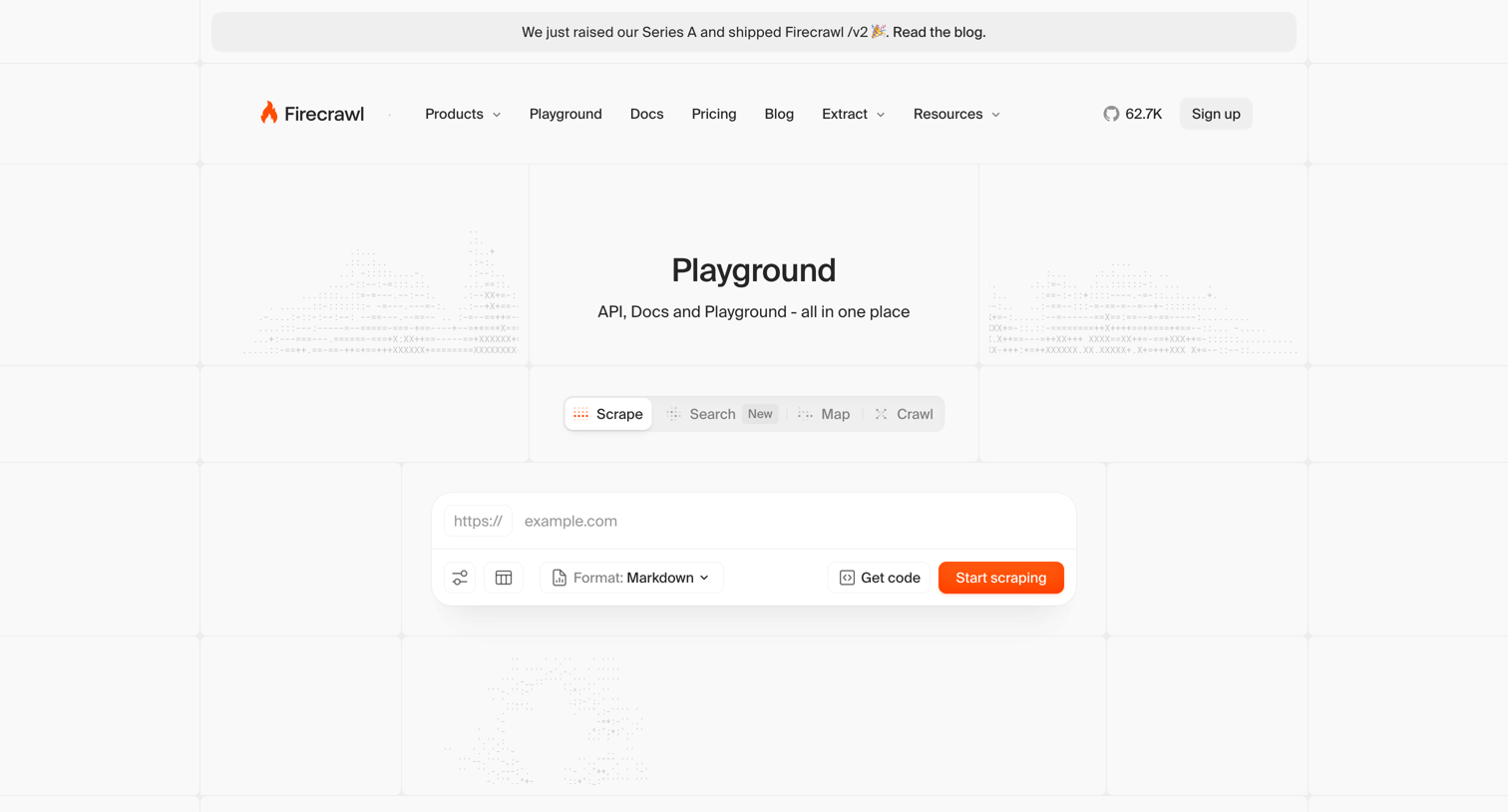 Firecrawl - Firecrawl - The Web Data API for AI screen