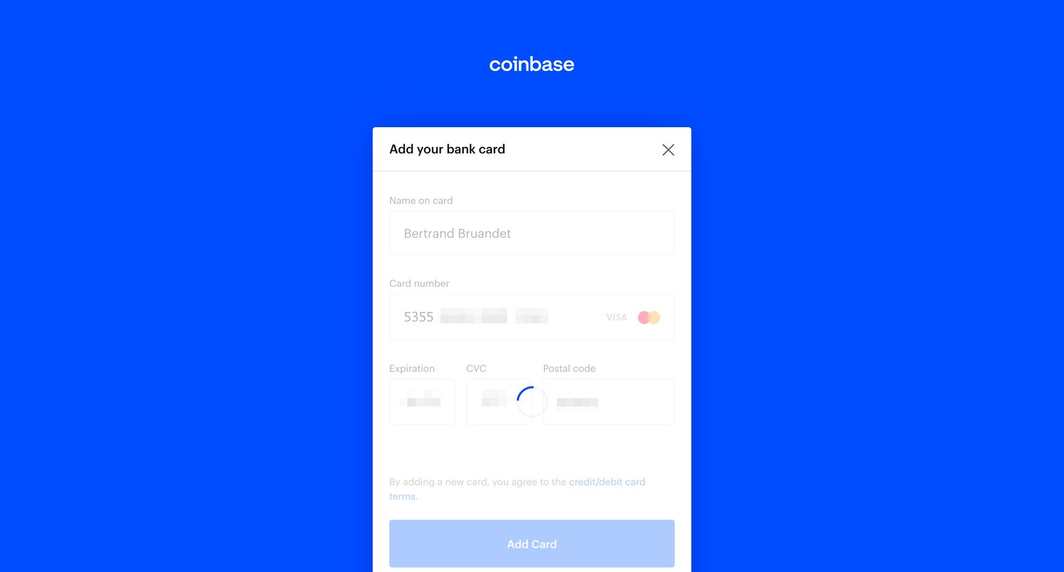 Coinbase from Coinbase