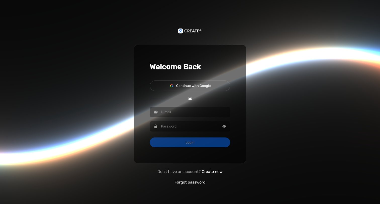 Create Video - httpswww.create.videologin screen