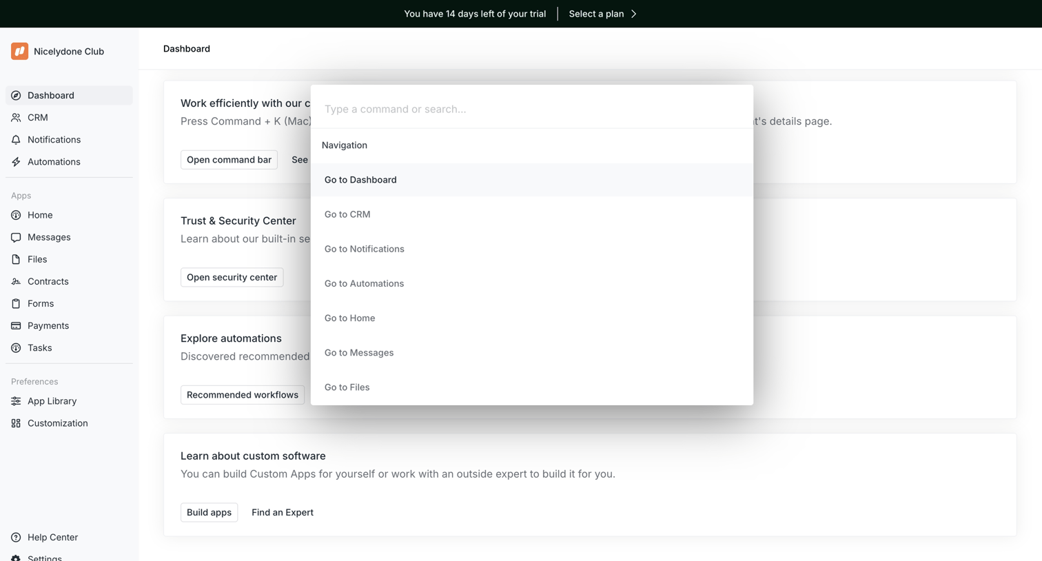 Assembly AI App Builder - Assembly Dashboard – Nicelydone Club screen