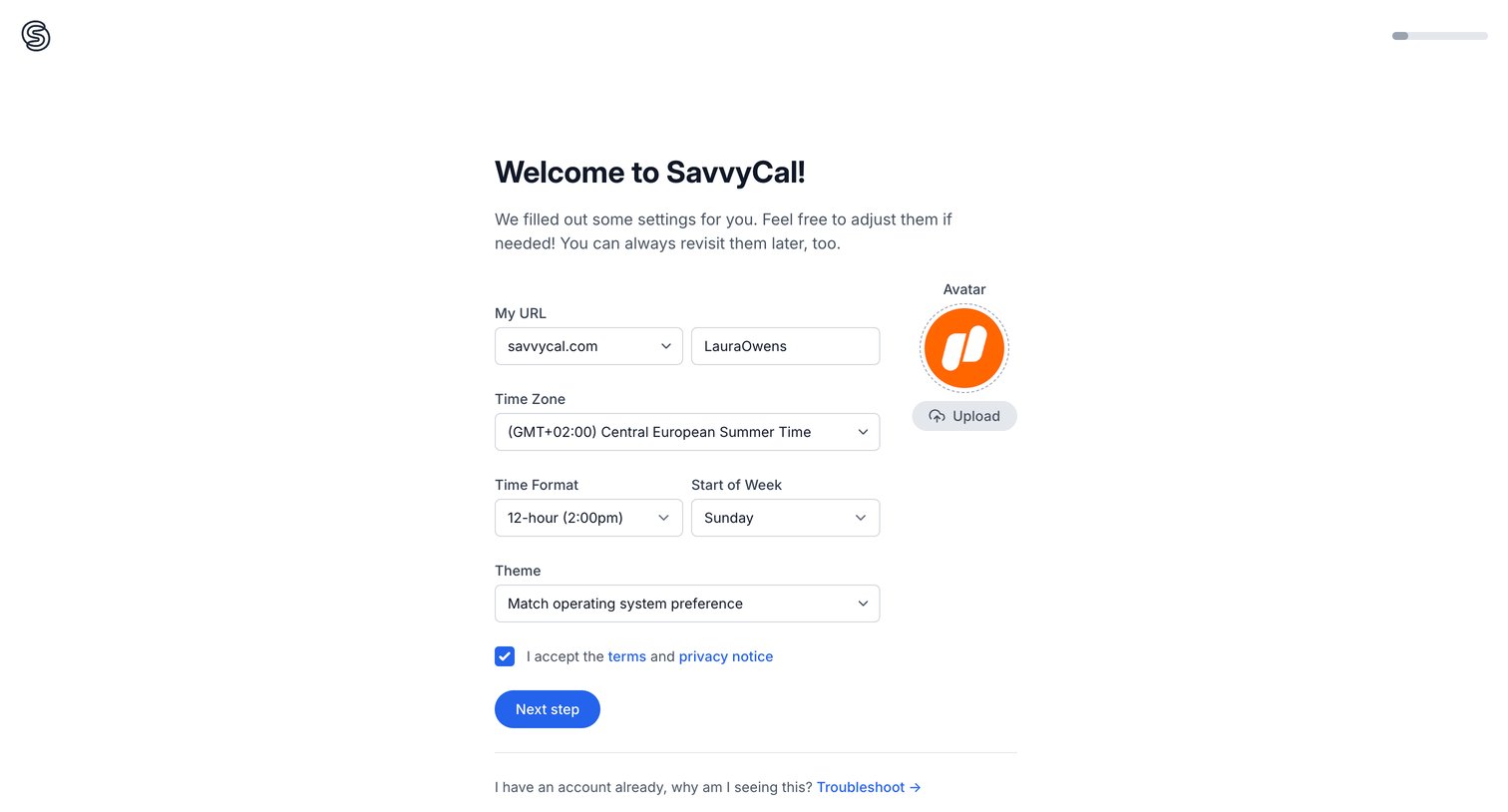 Welcome to SavvyCal from SavvyCal