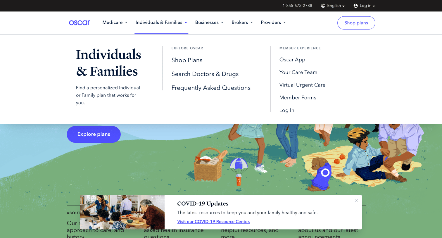 Oscar - Oscar | Health insurance made easy screen