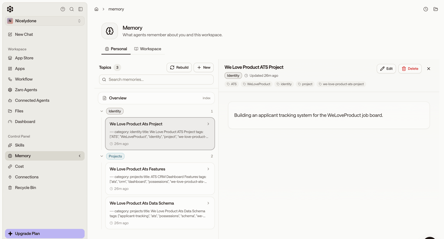 Zaro - Zaro - The Context Layer for Enterprise AI screen