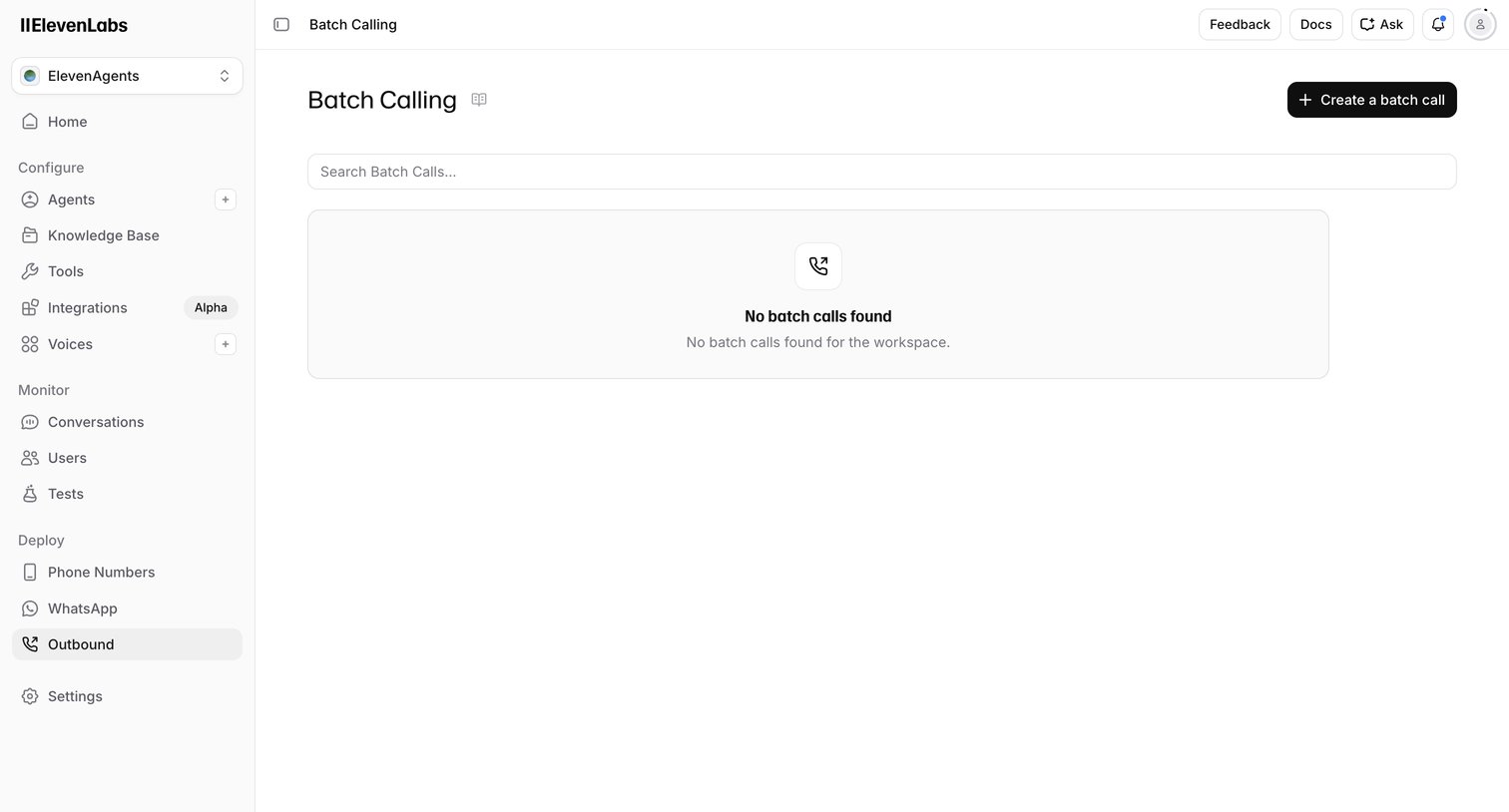 Elevenlabs - AI Voice Generator & Text to Speech | ElevenLabs screen