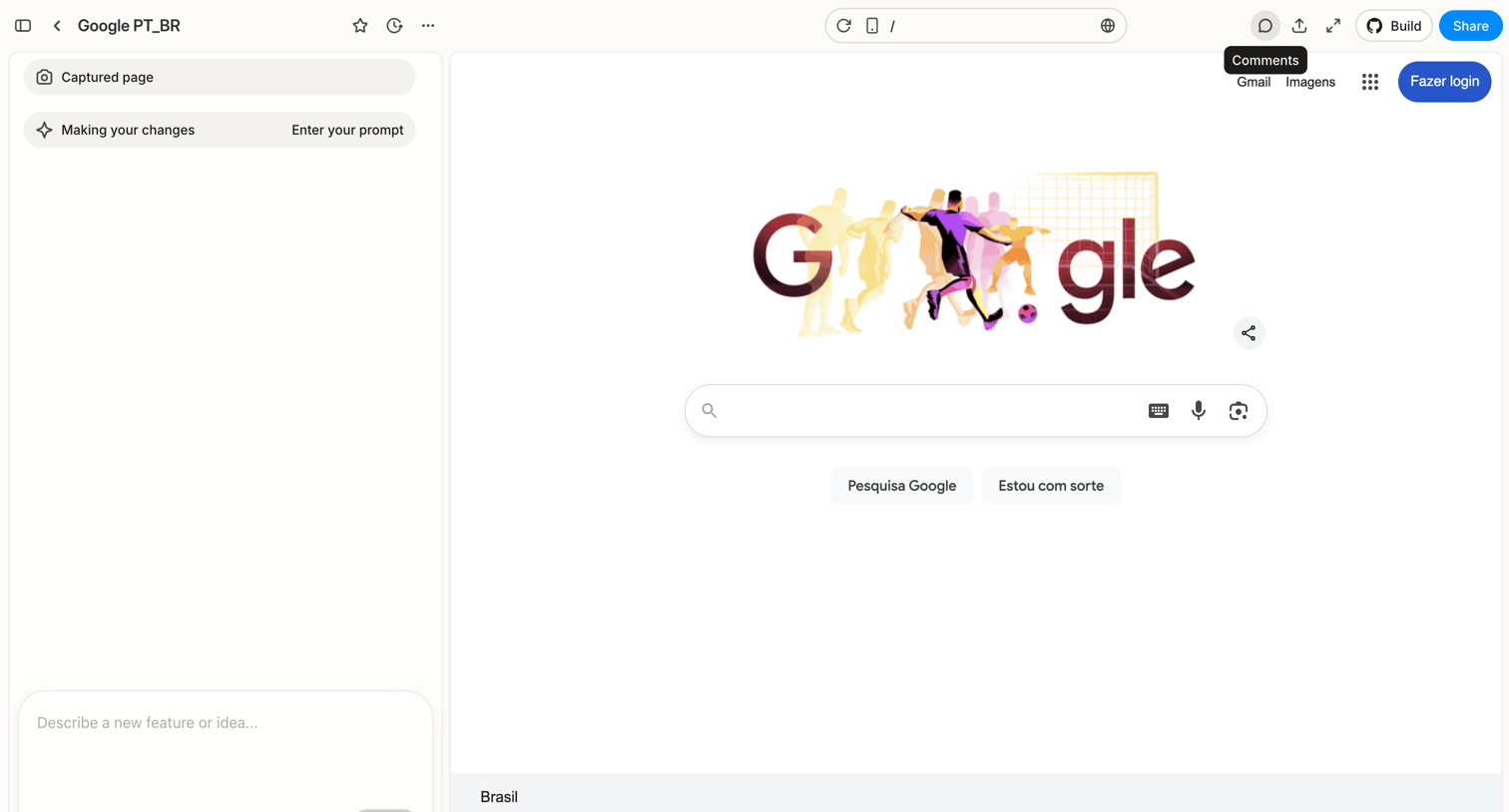 Google PT_BR from Alloy