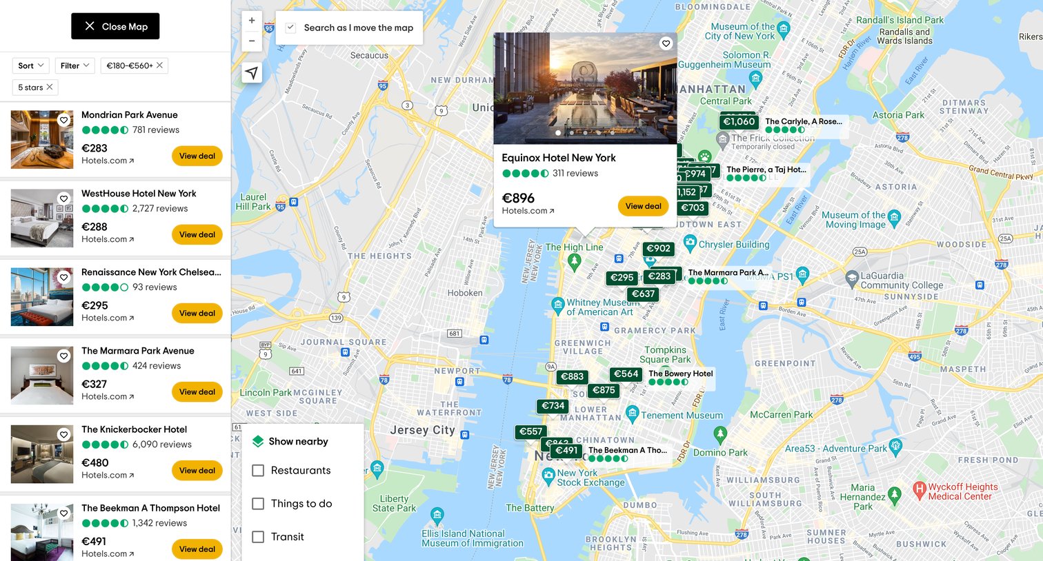 Tripadvisor - THE 10 BEST Hotels in New York City for 2021 from 84 - Tripadviso screen