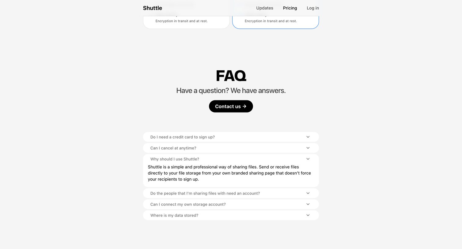 Shuttle - Shuttle – Your files. Your rules. screen