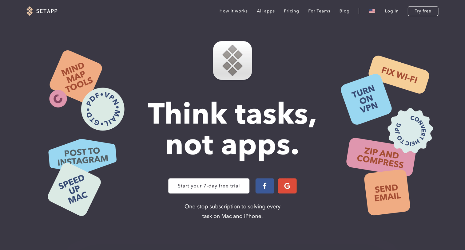 Setapp - Setapp | The best apps for Mac in one suite screen