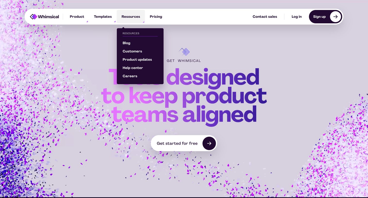 Whimsical - Whimsical - The iterative workspace for product teams screen