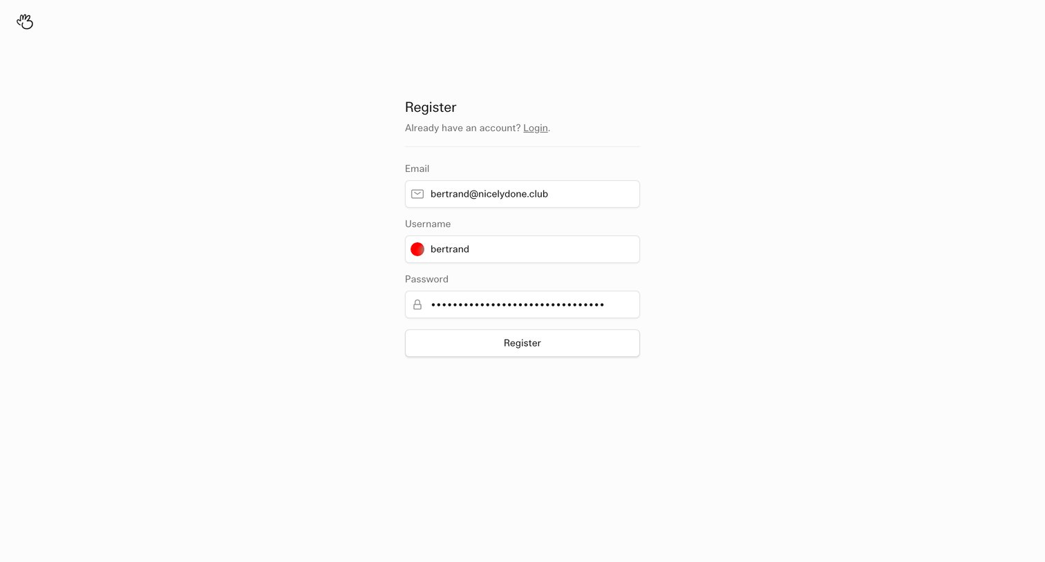 (Basic) Bookmarks - Basic Bookmarks – A home for your internet discoveries. screen