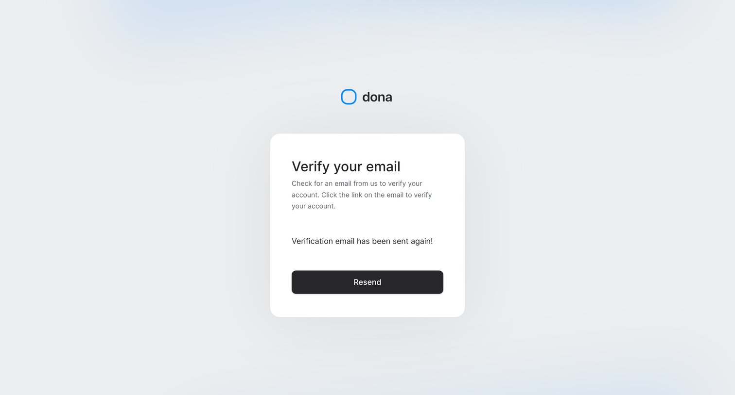 Dona screen