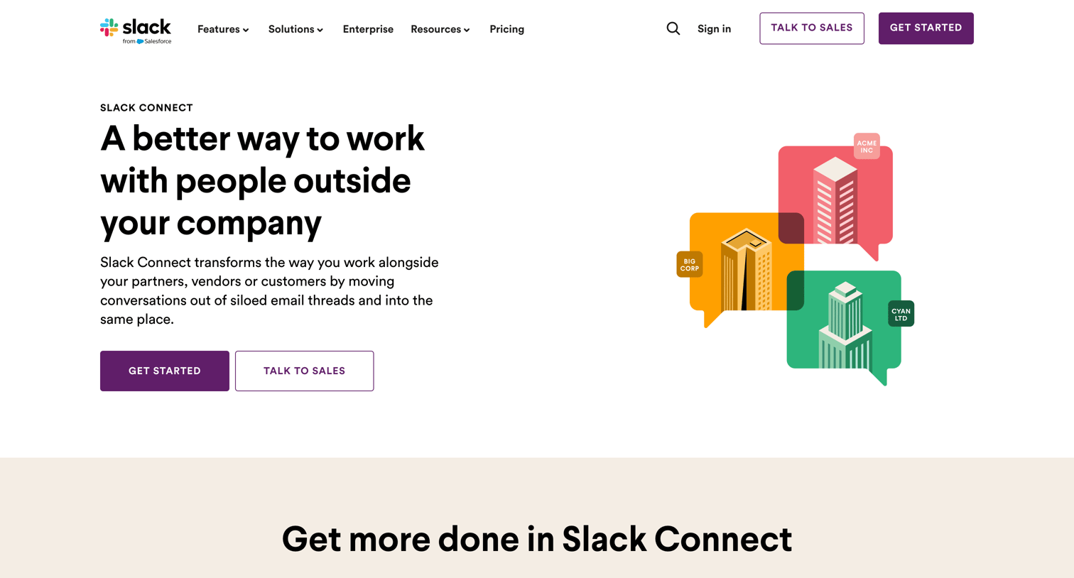 Slack - Slack Connect - Communicate and Collaborate Externally with Clien screen