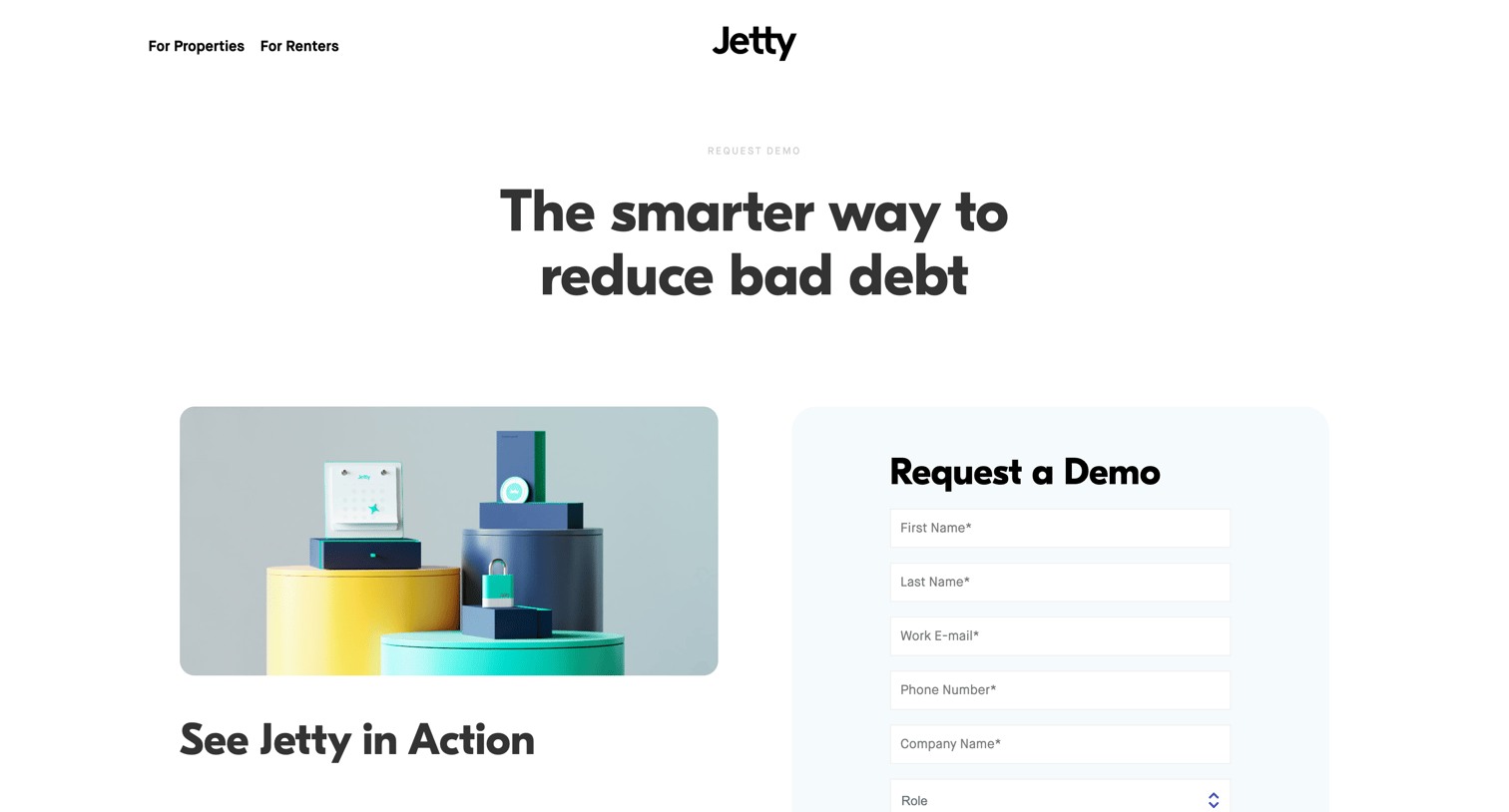 Jetty - Request a Demo | Jetty screen