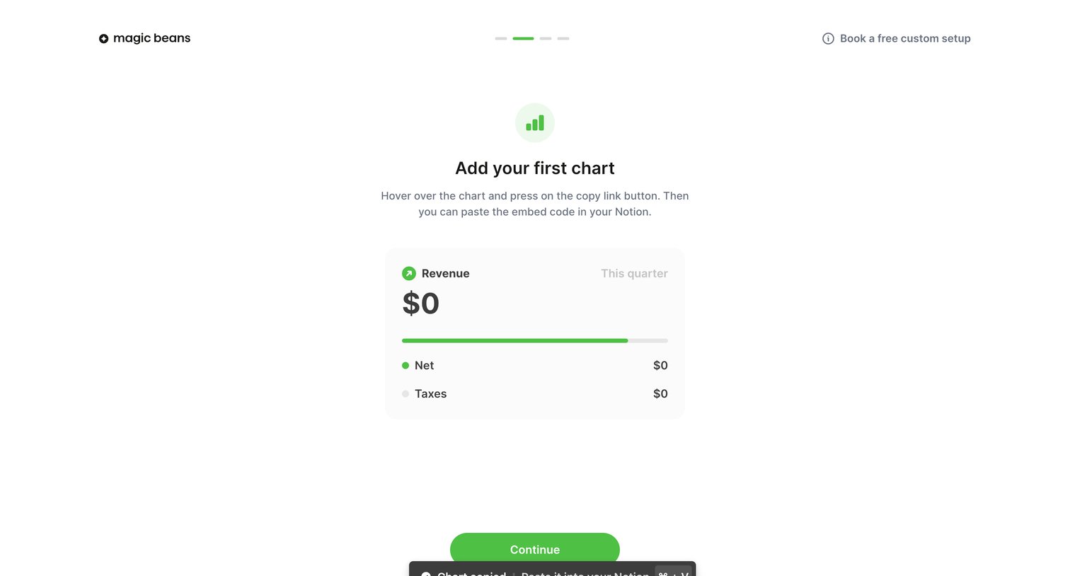 Onboarding - Magic Beans from Magic Beans