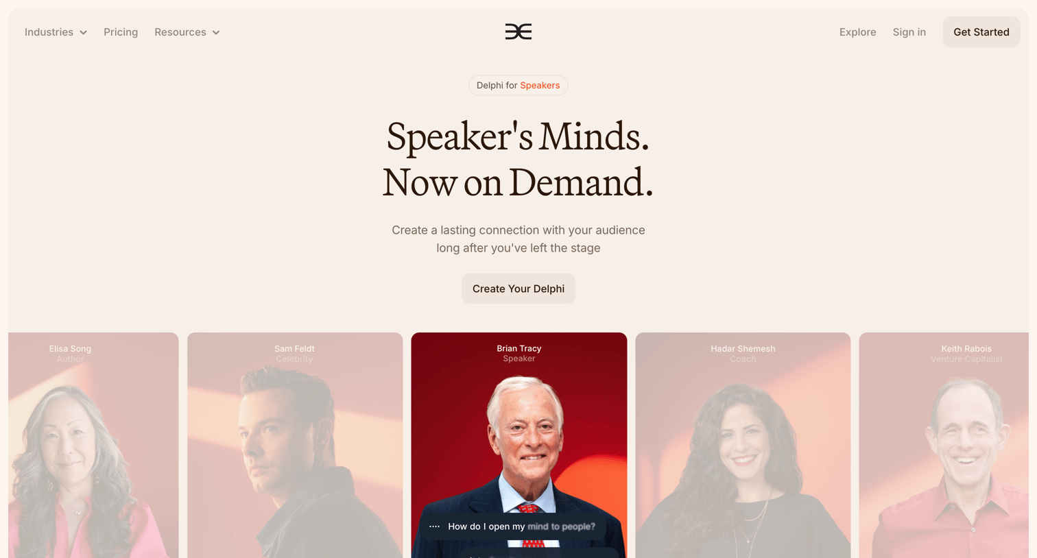 Delphi - Delphi for Speakers | Keep the Conversation Going screen